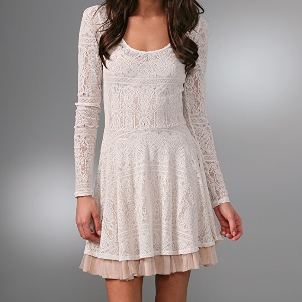 Free People Victorian Loves Lace Dress